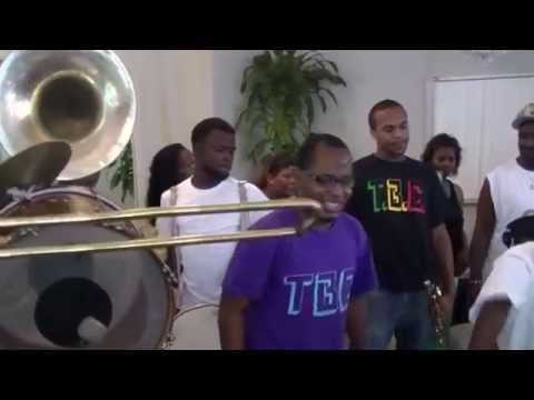 Clip #2 TBC Brass Band I'll Take You There Live at Le Palm