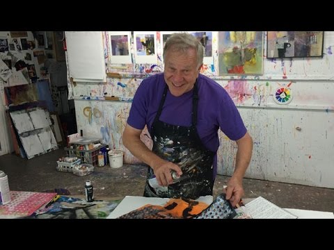 BobBlast 64 "How I make Collage Elements for my Paintings"
