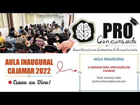 Aula Inaugural - Concurso Cajamar 2022