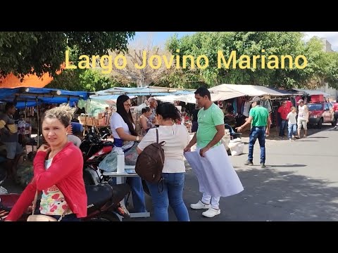 Feira livre Largo Jovino Mariano em desterro Paraíba 