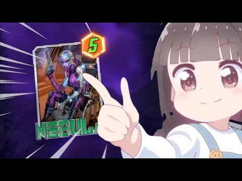 When Nebula in The Space Throne [Marvel Snap]