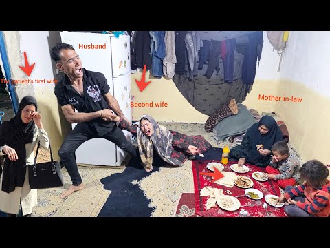 The husband returns home and is angry with the second wife and prepares iftar for his mother....