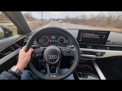 Audi A4 35 TFSI (2020.) - consumption on 130 km/h (city and traffic jam)