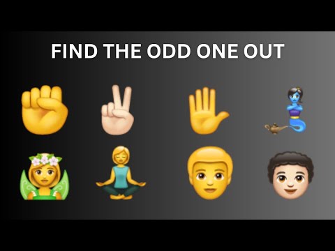Odd One Out Challenge: Spot the Outlier!