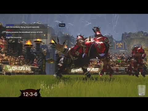 Blood Bowl 2 - Bloodkiller Macho - Chaos - Game 22 vs. Necromantic