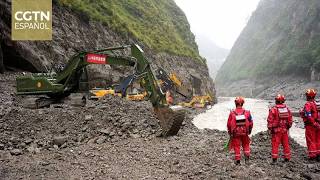 El lago de barrera de China se mantiene estable tras el devastador alud de lodo en Xizang