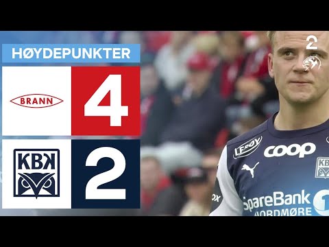Brann 4 - 2 Kristiansund BK - Høydepunkter
