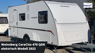 Weinsberg CaraCito 470 QDK elektrisch Modell 2022
