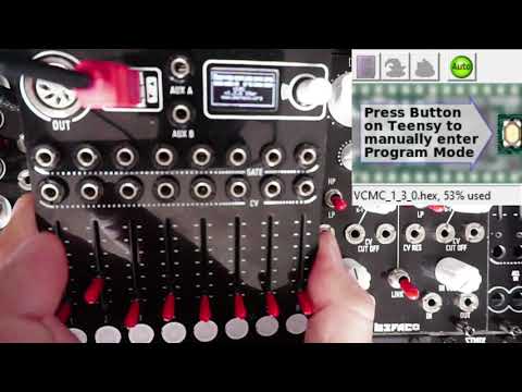 VCMC Firmware upgrade + Factory callibration