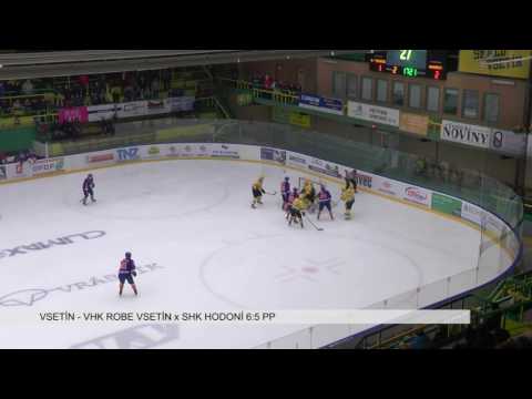 VSETÍN: VHK ROBE Vsetín x SHK Hodonín 6:5 PP
