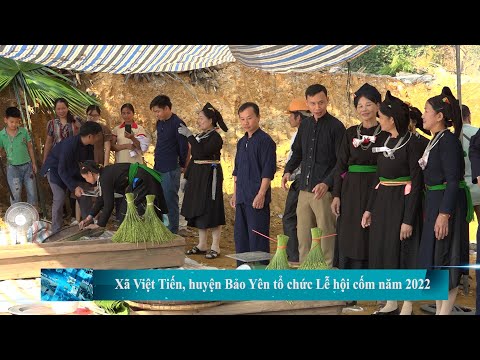 Xã Việt Tiến, huyện Bảo Yên tổ chức Lễ hội cốm năm 2022