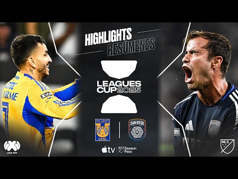 Club Tigres vs. San Diego FC | Leagues Cup | Full Match Highlights
