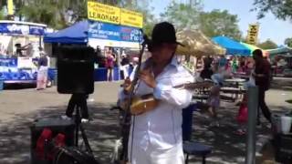 Inka Kings at Palm Desert Street Fair playing The Good The Bad and The Ugly Theme Song 2012-04-29