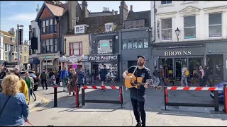 Cannonball! Damien Rice classic beautifully performed by Irish musician Evan Walsh busking!