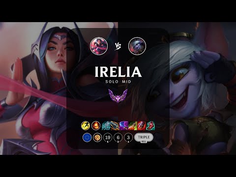 Irelia Mid vs Tristana - EUW Master Patch 14.5