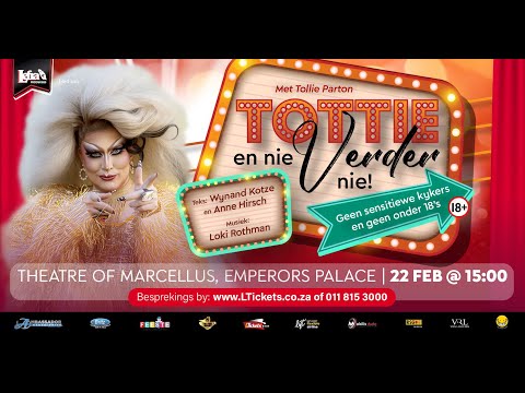 Tottie en nie verder nie - Tollie Parton, 22 Februarie 2026 by Emperors Palace