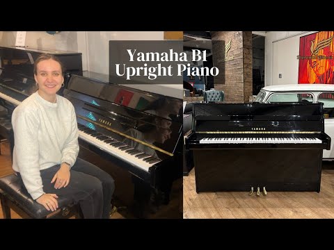 Yamaha B1 Upright Piano Black Polyester (2018) | Review & Demo | Sherwood Phoenix Pianos