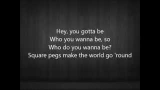 Kelsea Ballerini - Square Pegs lyrics (Acoustic)