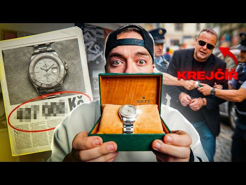KOUPIL JSEM ROLEXKY NEJVĚTŠÍHO ČESKÉHO MAFIÁNA !