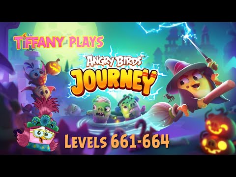 Angry Birds Journey - Levels 661-664 | Tiffany Plays
