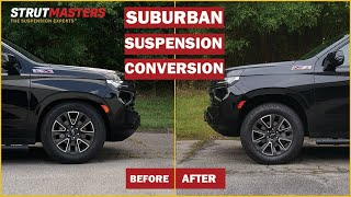 2021-2025 Chevrolet Suburban Front Suspension Conversion Kit Installation