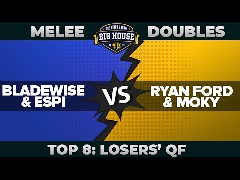 Bladewise/Espi vs Ryan Ford/moky - Top 8 Losers' Quarterfinals: Melee Doubles - TBH9