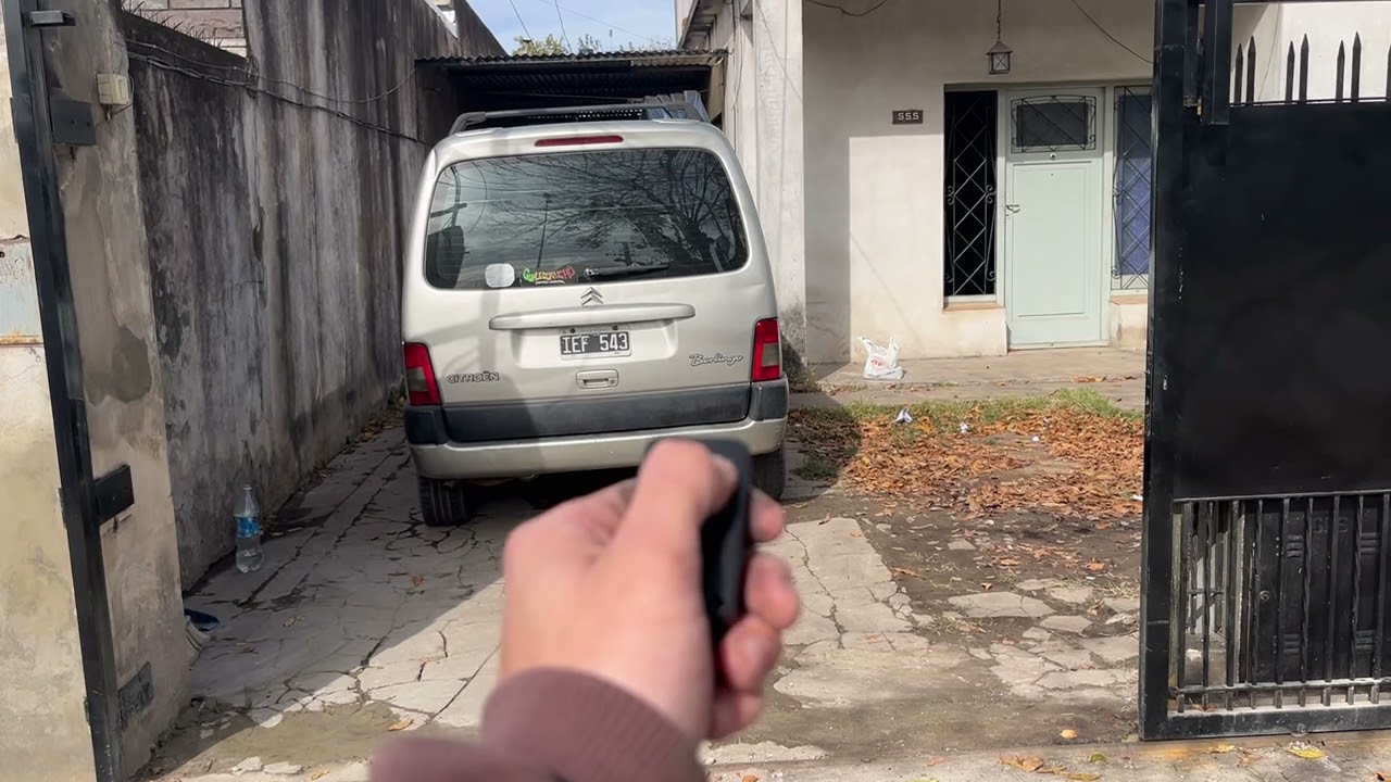 Trabajo realizado - portón automático