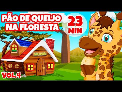 Pão de Queijo na Floresta com a Giramille Vol. 4 - Giramille 23 min | Desenho Animado Musical