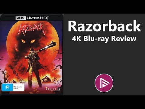 💿 Razorback 4K Blu ray Review
