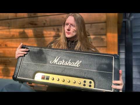 Marshall JMP 1959 MK II Super Lead 2-Channel 100-Watt Guitar Amp Head 1978 - Serviced image 13