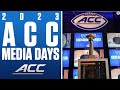ACC Media Days: ACC Loses Divisions For 2023 Schedule | CBS Sports