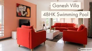 Ganesh Villa in Lonavala 4 BHK Pool Villa - Villastaylonavala.com
