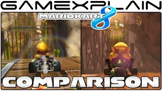 Mario Kart 8: Wario's Gold Mine Head-to-Head Comparison (Wii U vs. Wii)