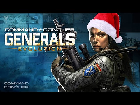 USA vs China Winter War | Generals Evolution - Generals Zero Hour