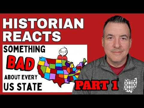 Something Bad About Every US State's History Explained p1 - Chat History Reaction