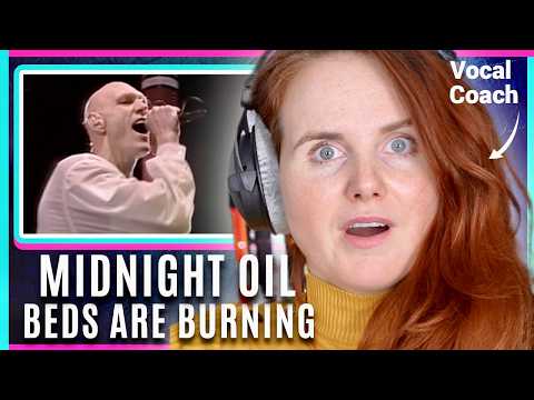 How One Song Changed Australia | Midnight Oil - Beds Are Burning | Vocal Coach Reacts & Analysis
