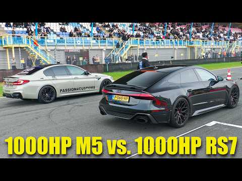DRAGRACE MADNESS! 1000HP BMW M5 F90 vs. 950HP M3 G80, 1100HP E63S AMG, 1200HP Turbo S..