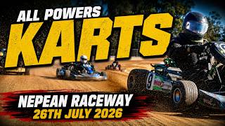🏁 Sydney Speedway Karts – All Powers Racing | All Heats & Feature Race | Nepean Raceway