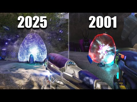 Halo: CE vs Campaign Evolved - Weapon Comparison (Exclusive Gameplay)