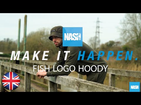 NASH - Mikina Make It Happen Hoody Fish Logo Black veľ. 3XL