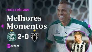LYANCO FALHA FEIO NO SEGUNDO GOL, DUAS EXPULSÕES E VITÓRIA DO COXA I CORITIBA 2X0 ATLÉTICO-MG