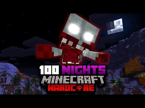 100 Days of Hardcore Minecraft But It's ALWAYS NIGHT