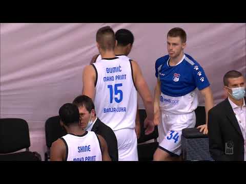 Amar Gegić is the hero in the thrilling ending (Borac - Spars Realway, 10.11.2020)