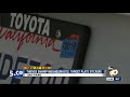 Thieves target license plate sticker Thieves target license plate sticker
