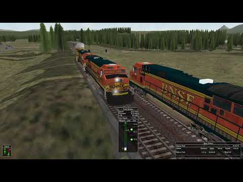 OR (MSTS) Marias Pass activity: Running with Hotbox