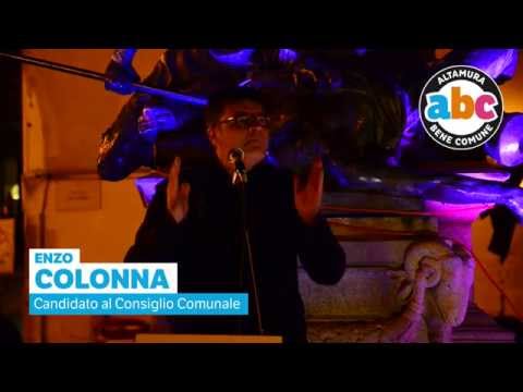 Enzo Colonna - ABC in piazza Duomo