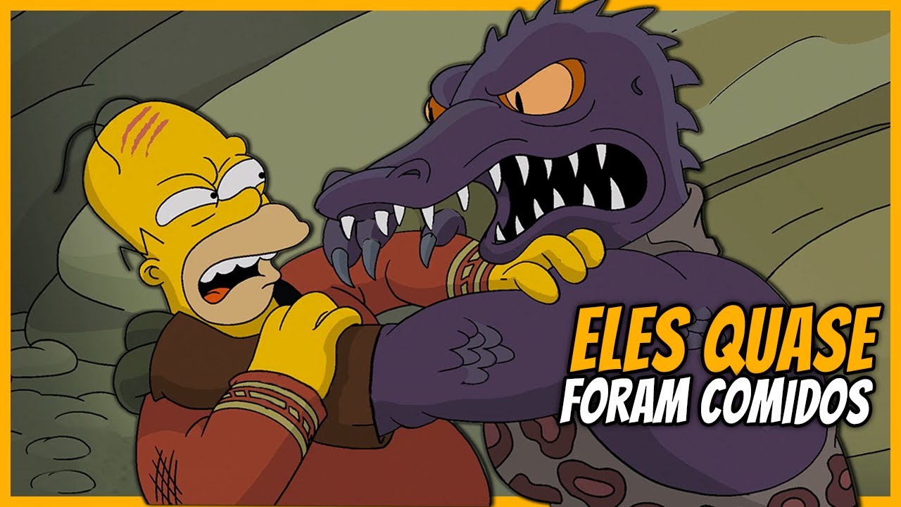 O DIA QUE OS SIMPSONS QUASE VIRARAM JANTA DE ALIEN