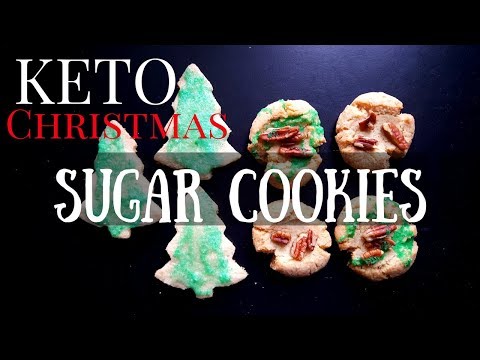 KETO SUGAR COOKIES | Christmas Cut-Out Recipe 1 NET CARB | Low Carb Desserts