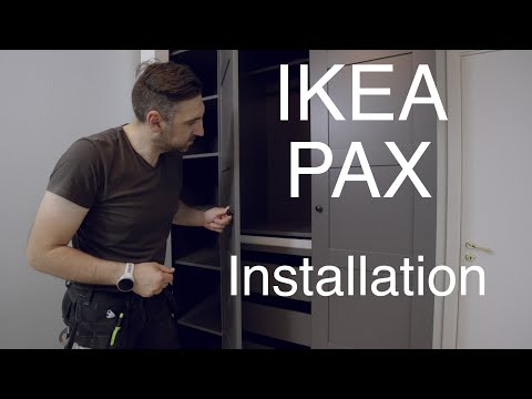 IKEA Pax Installation