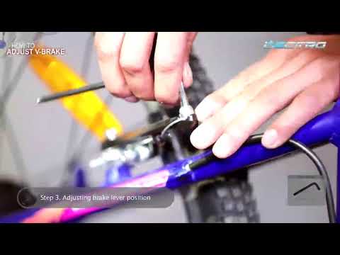 Hero Lectro e-cycle - How to adjust V Brake
